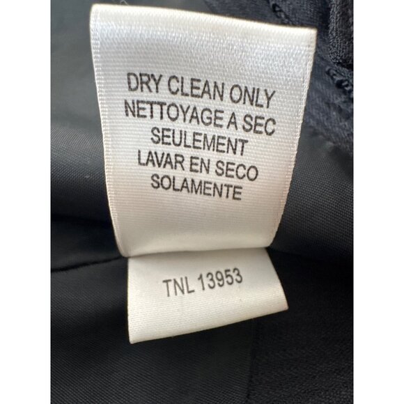 BCBGMAXAZRIA Black Halter Vest Medium Wool Blend Dry Clean Only - Picture 6 of 15